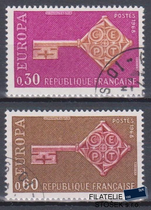 Francie známky Mi 1621-22