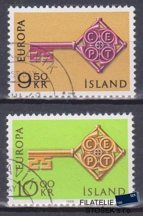 Island známky Mi 417-18