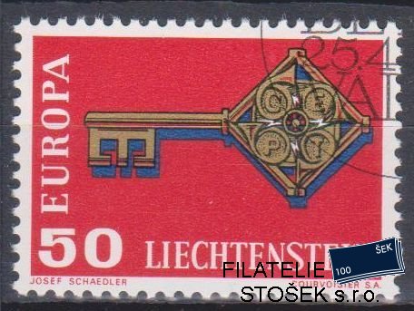 Liechtenstein známky Mi 495