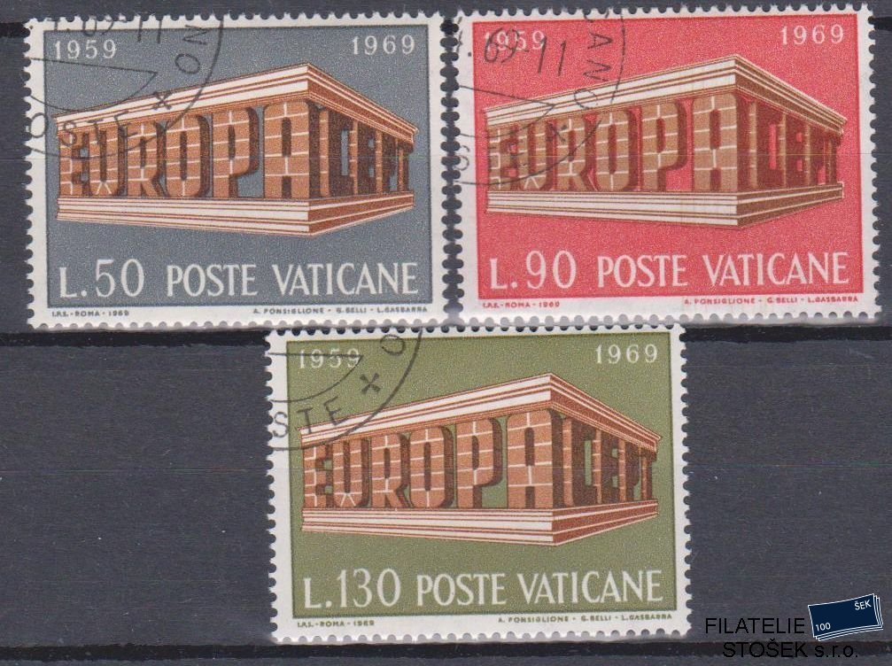Vatikán známky Mi 547-49