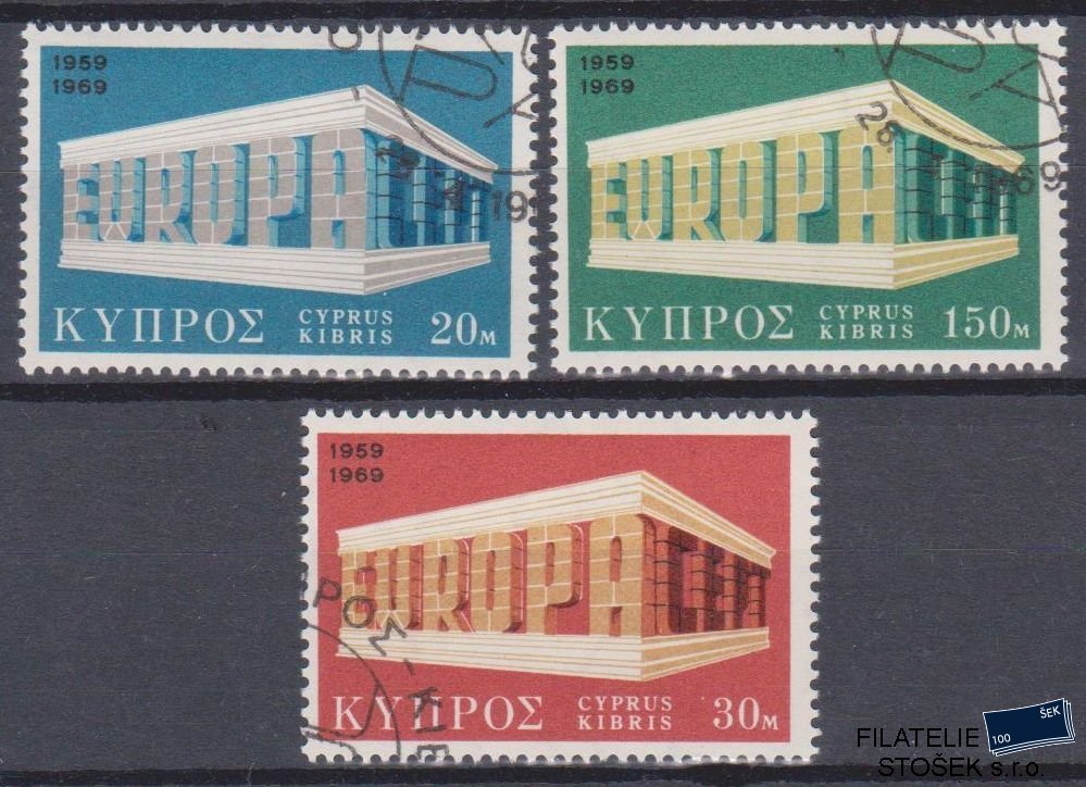 Kypr známky Mi 319-21
