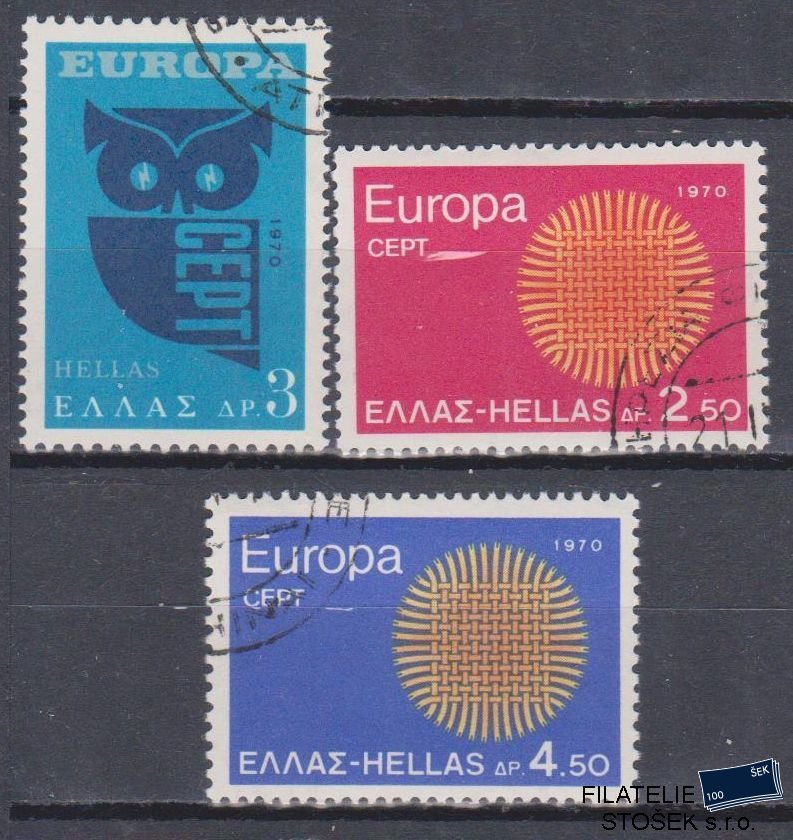 Řecko známky Mi 1040-42
