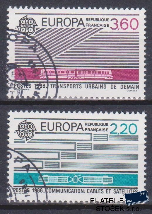 Francie známky Mi 2667-68