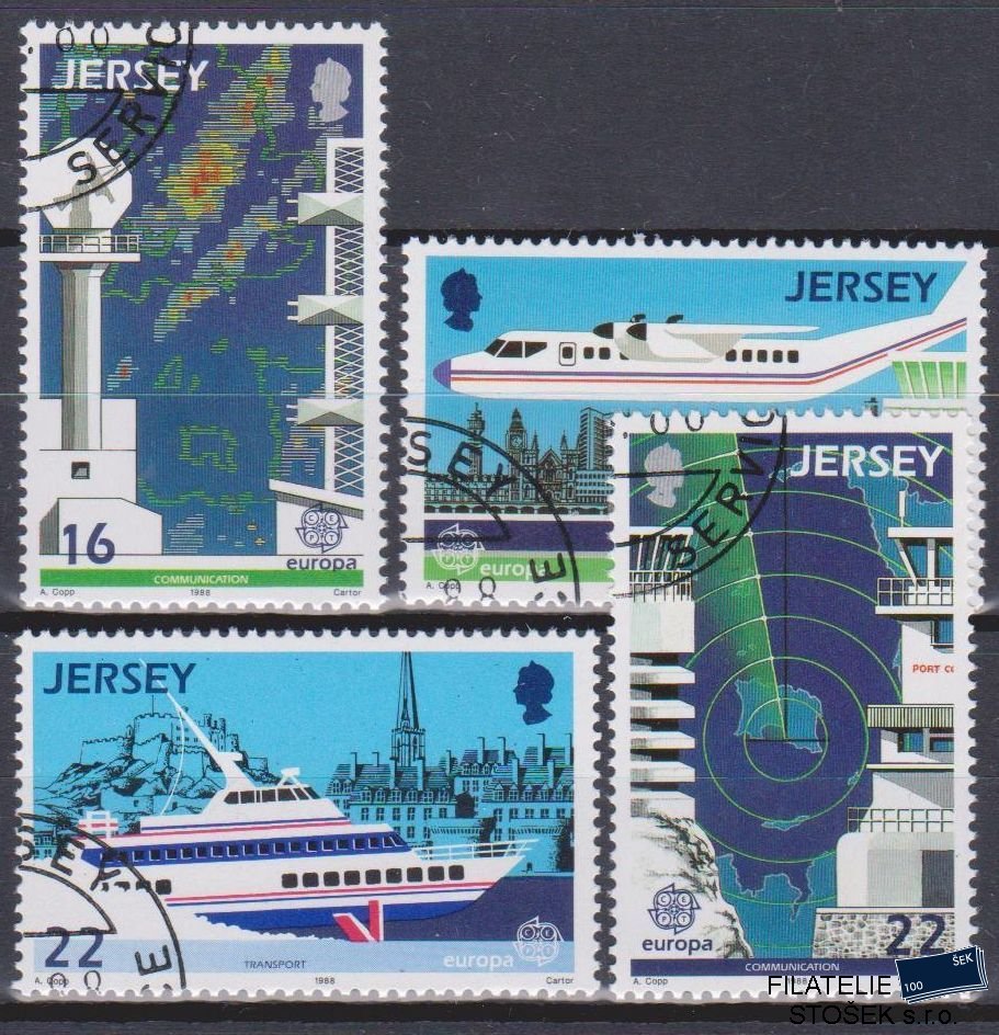 Jersey známky Mi 435-38