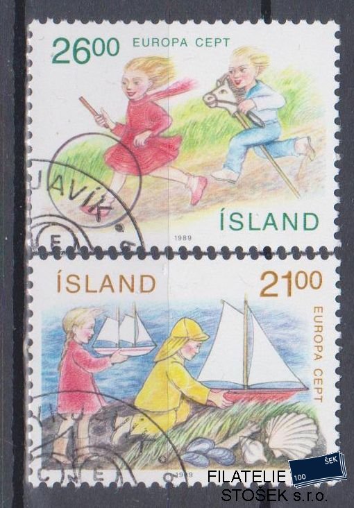 Island známky Mi 701-2