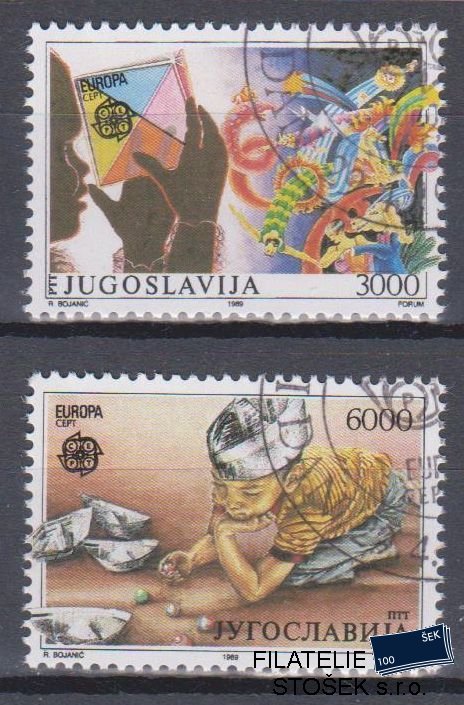 Jugoslávie známky Mi 2340-41