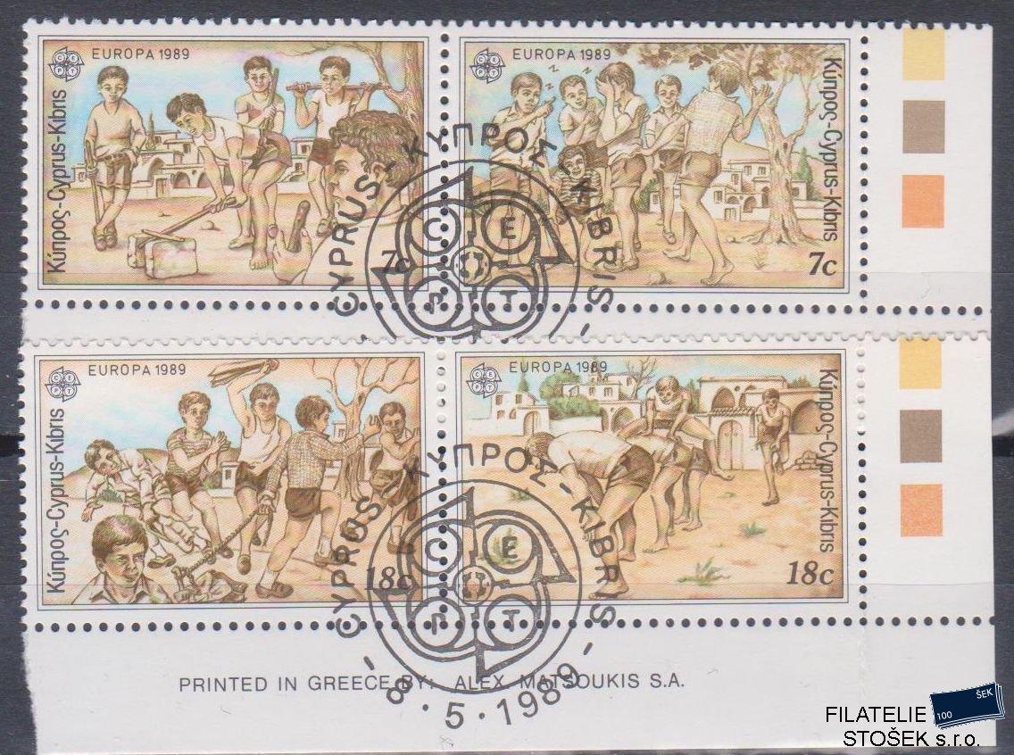 Kypr známky Mi 715-18