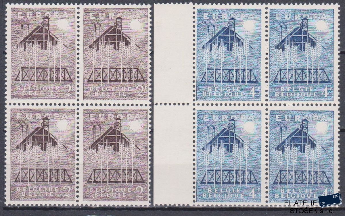 Belgie známky Mi 1070-71 4 Blok
