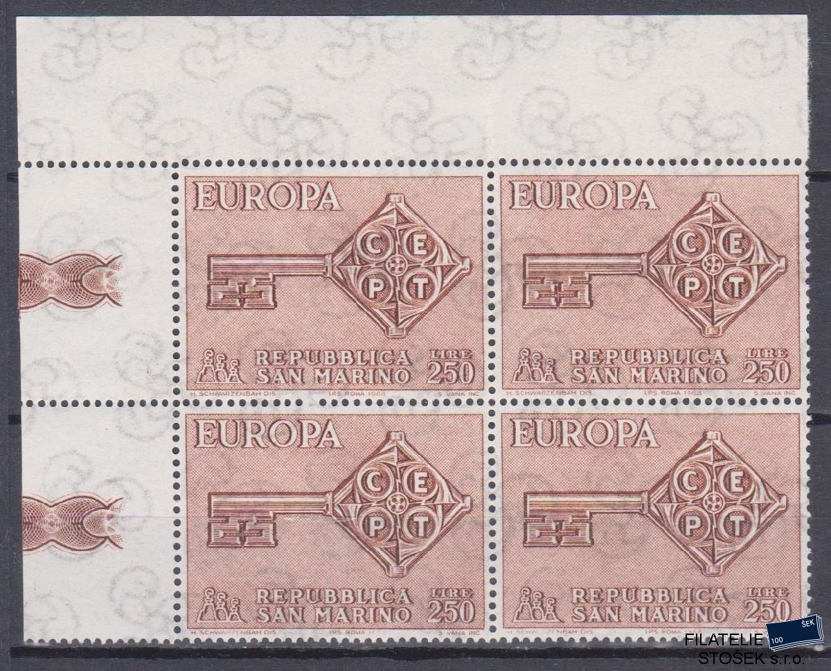 San Marino známky Mi 913 4 Blok