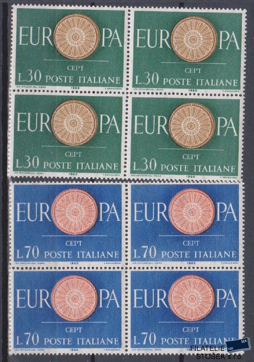 Itálie známky Mi 1077-78 4 Blok