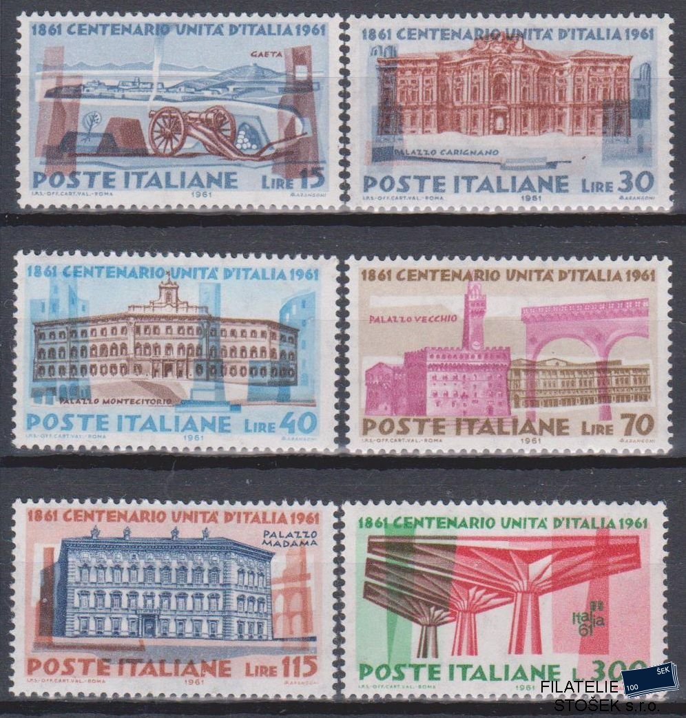 Itálie známky Mi 1107-12