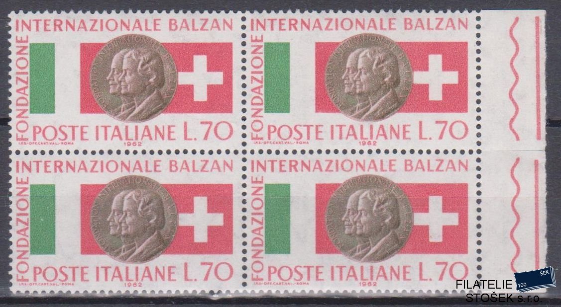 Itálie známky Mi 1131 4 Blok