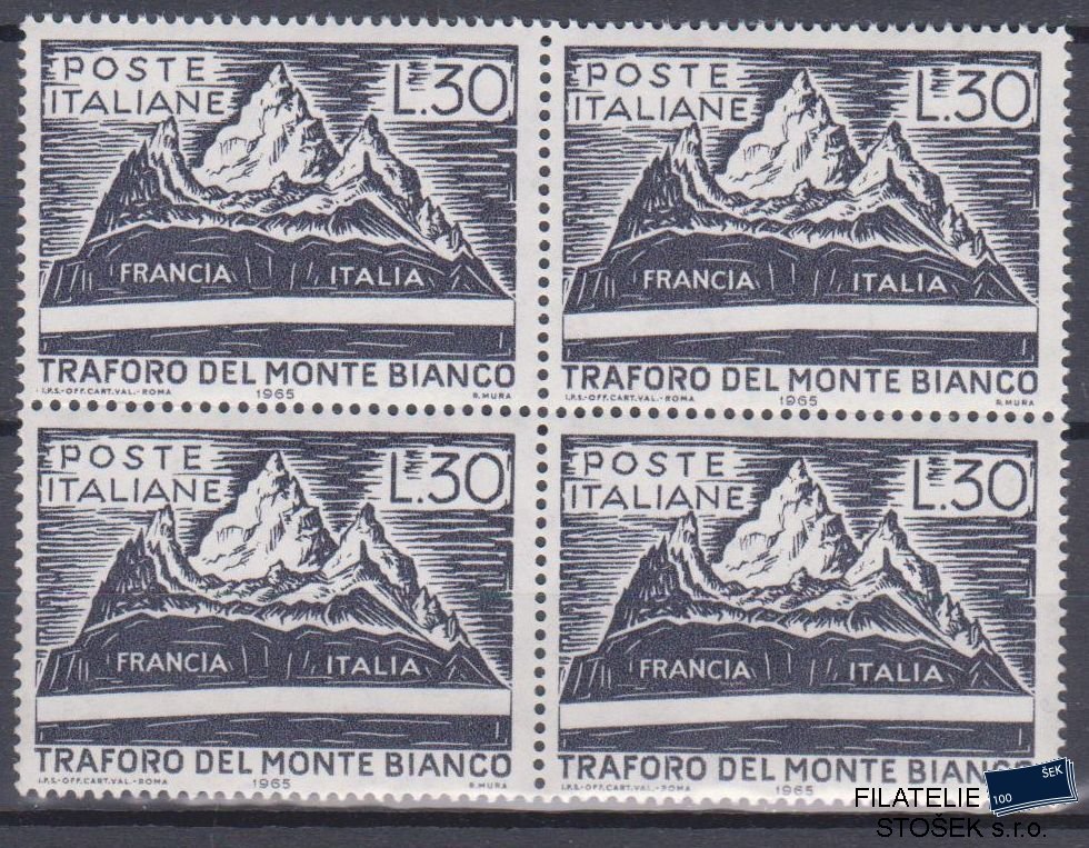 Itálie známky Mi 1184 4 Blok