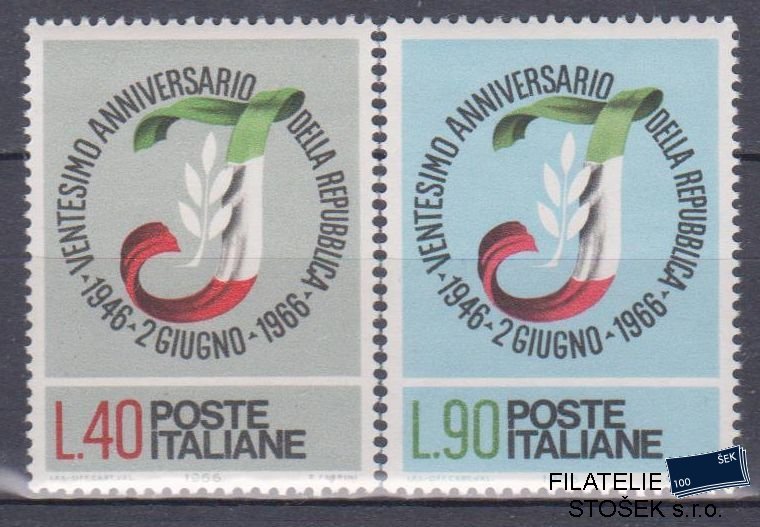Itálie známky Mi 1211-12