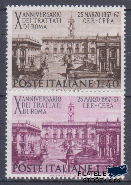 Itálie známky Mi 1221-22