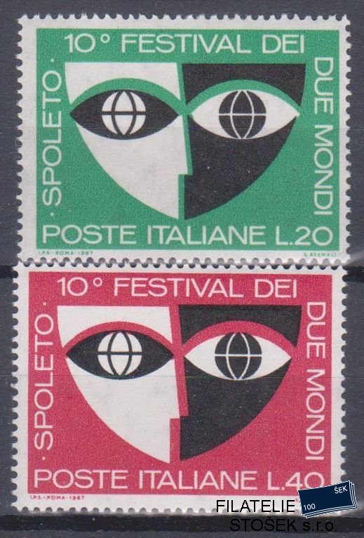 Itálie známky Mi 1235-36