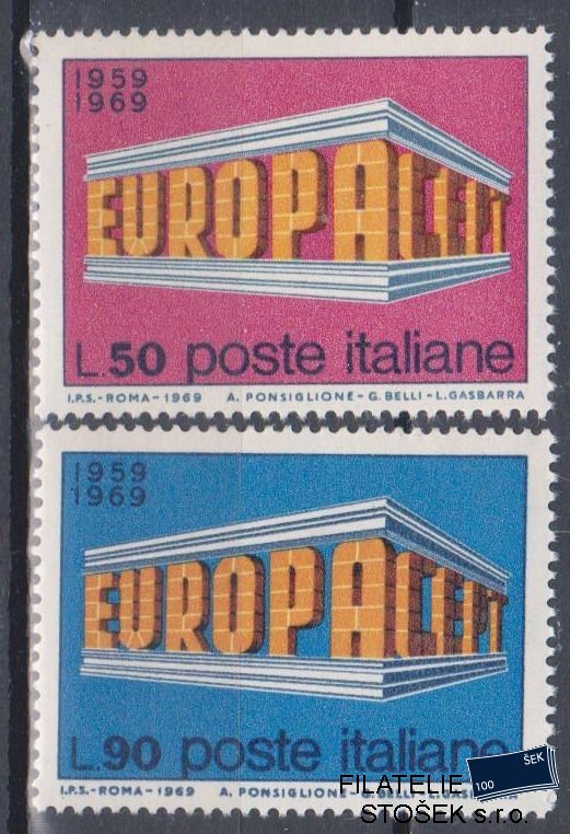 Itálie známky Mi 1295-96