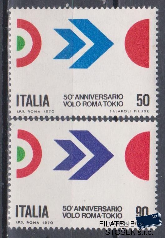Itálie známky Mi 1307-8