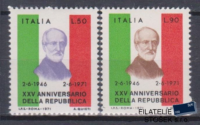 Itálie známky Mi 1337-38