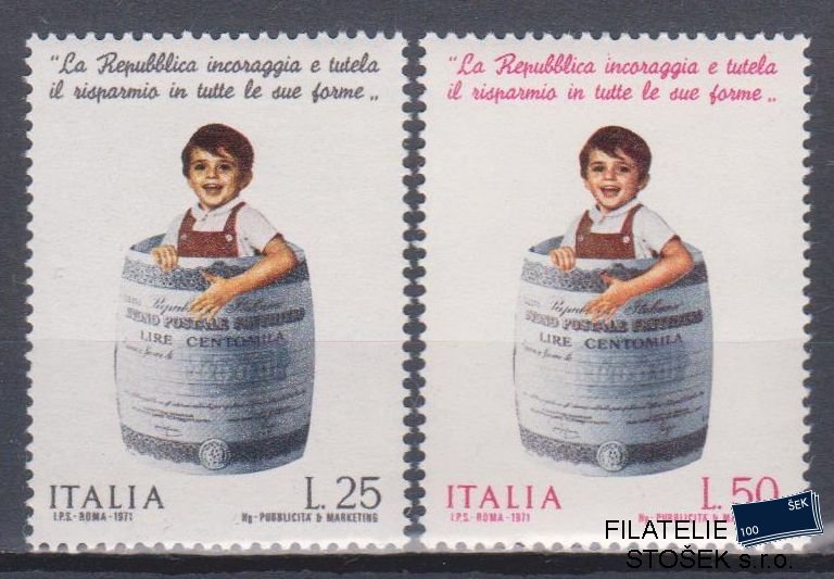 Itálie známky Mi 1347-48