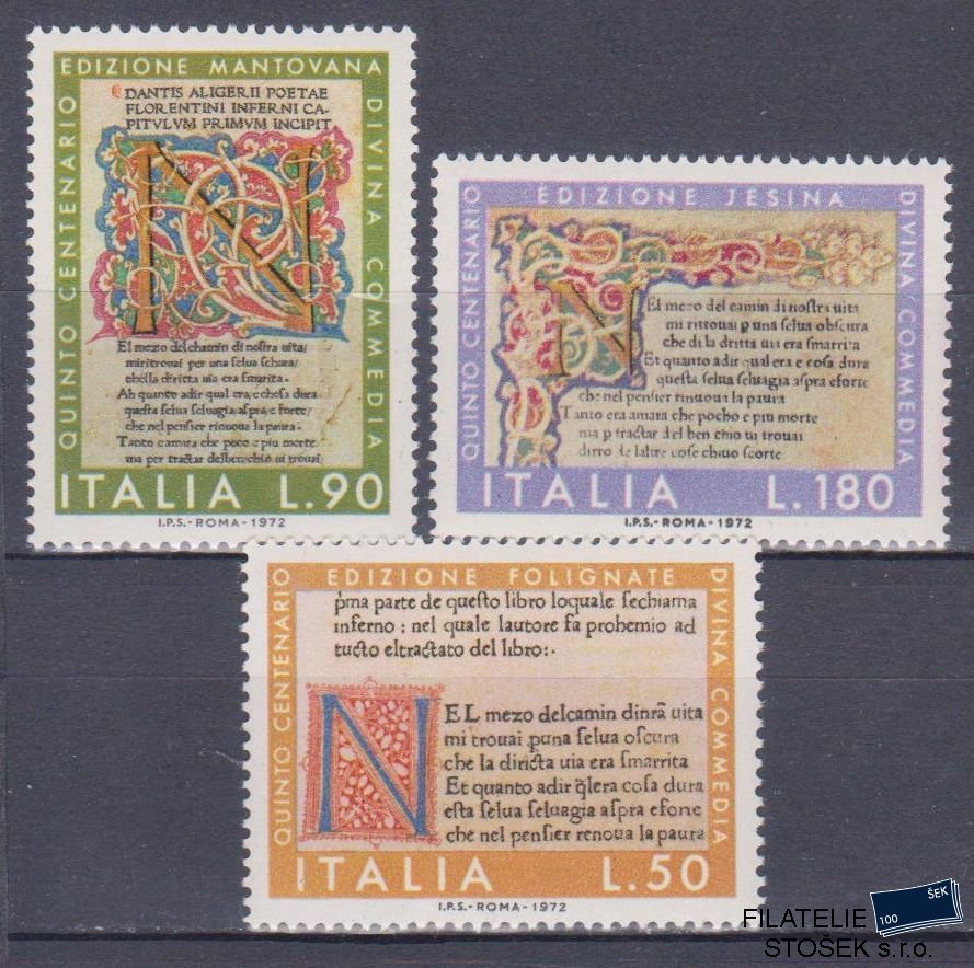 Itálie známky Mi 1377-79