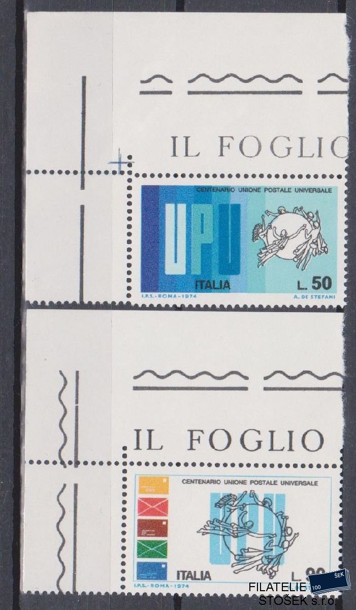 Itálie známky Mi 1465-66