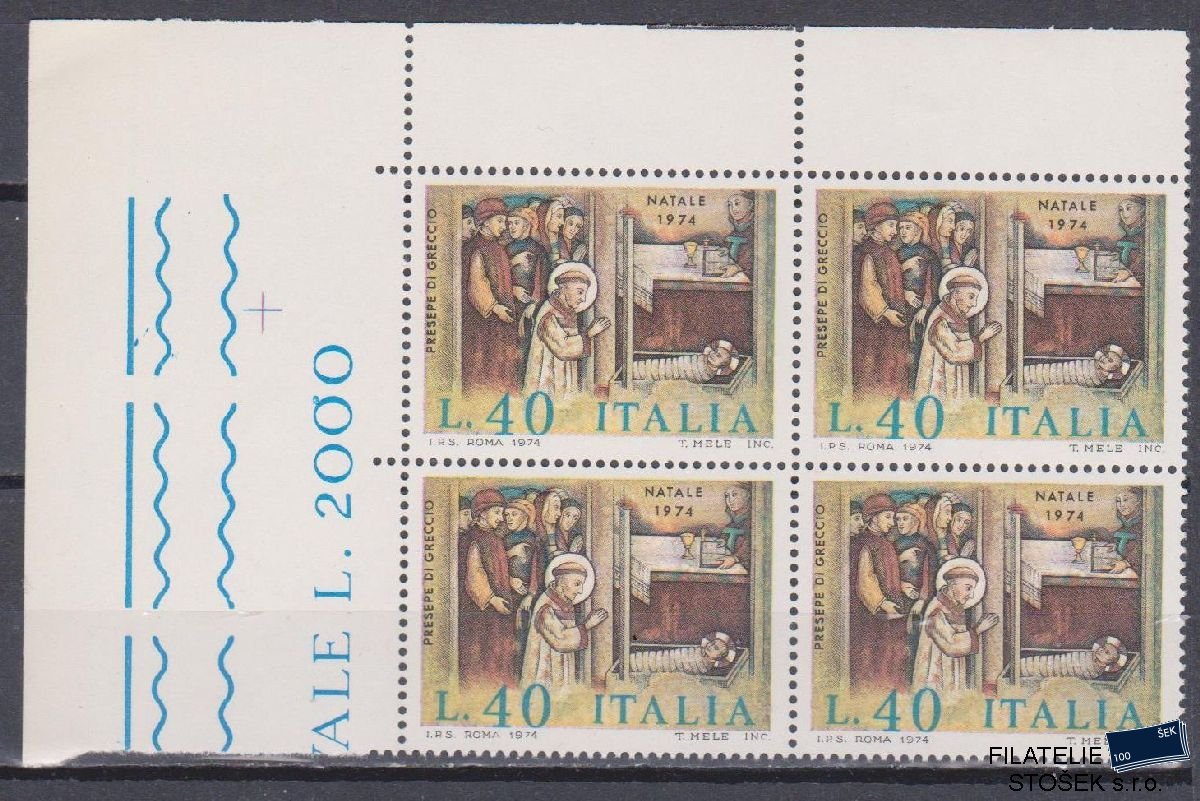 Itálie známky Mi 1472 4 Blok