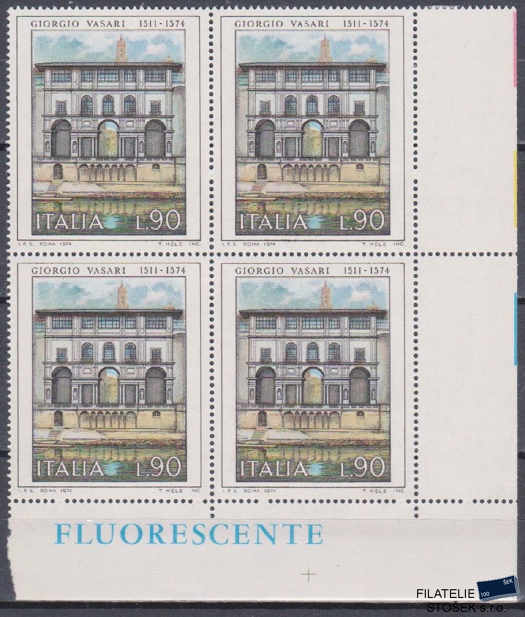 Itálie známky Mi 1476 4 Blok