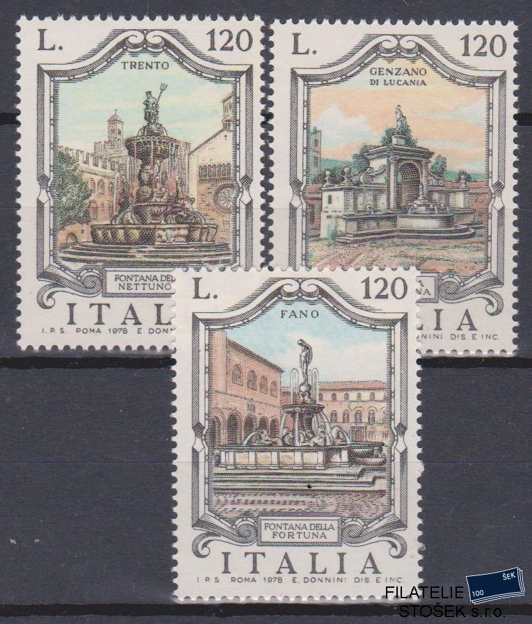 Itálie známky Mi 1627-29