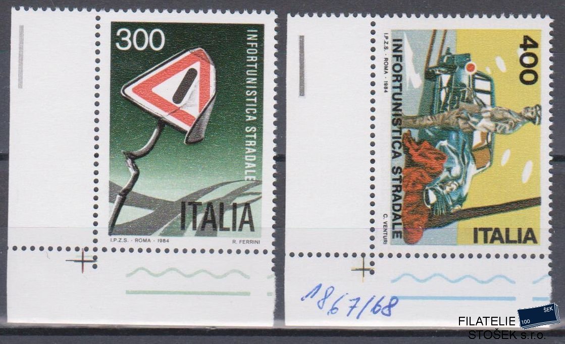 Itálie známky Mi 1867-68