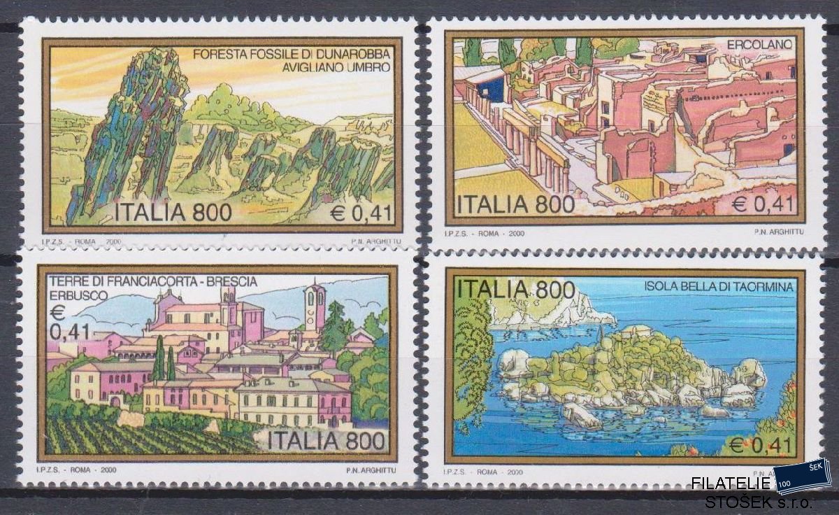 Itálie známky Mi 2692-95