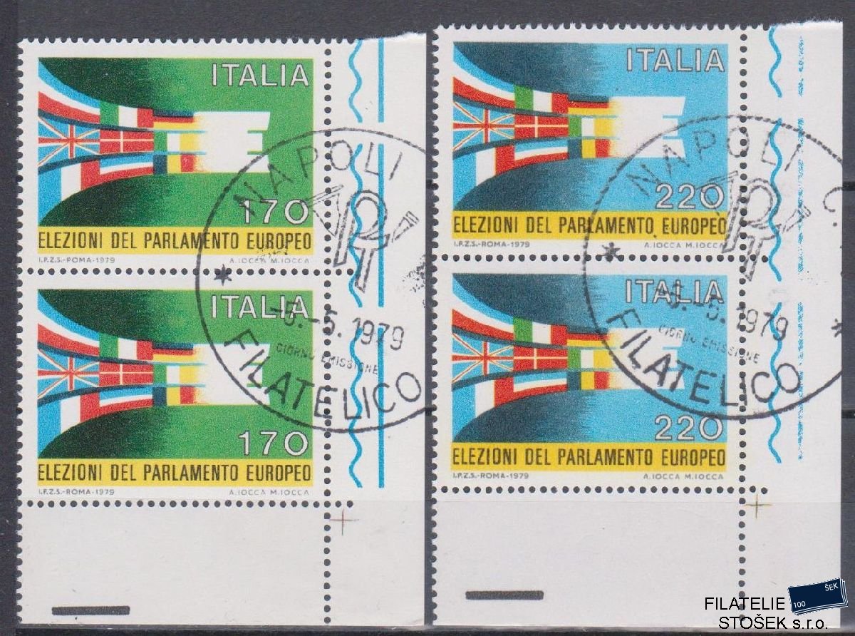 Itálie známky Mi 1659-60 2 Páska