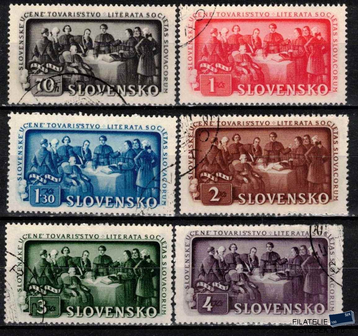Slovensko známky 75-80