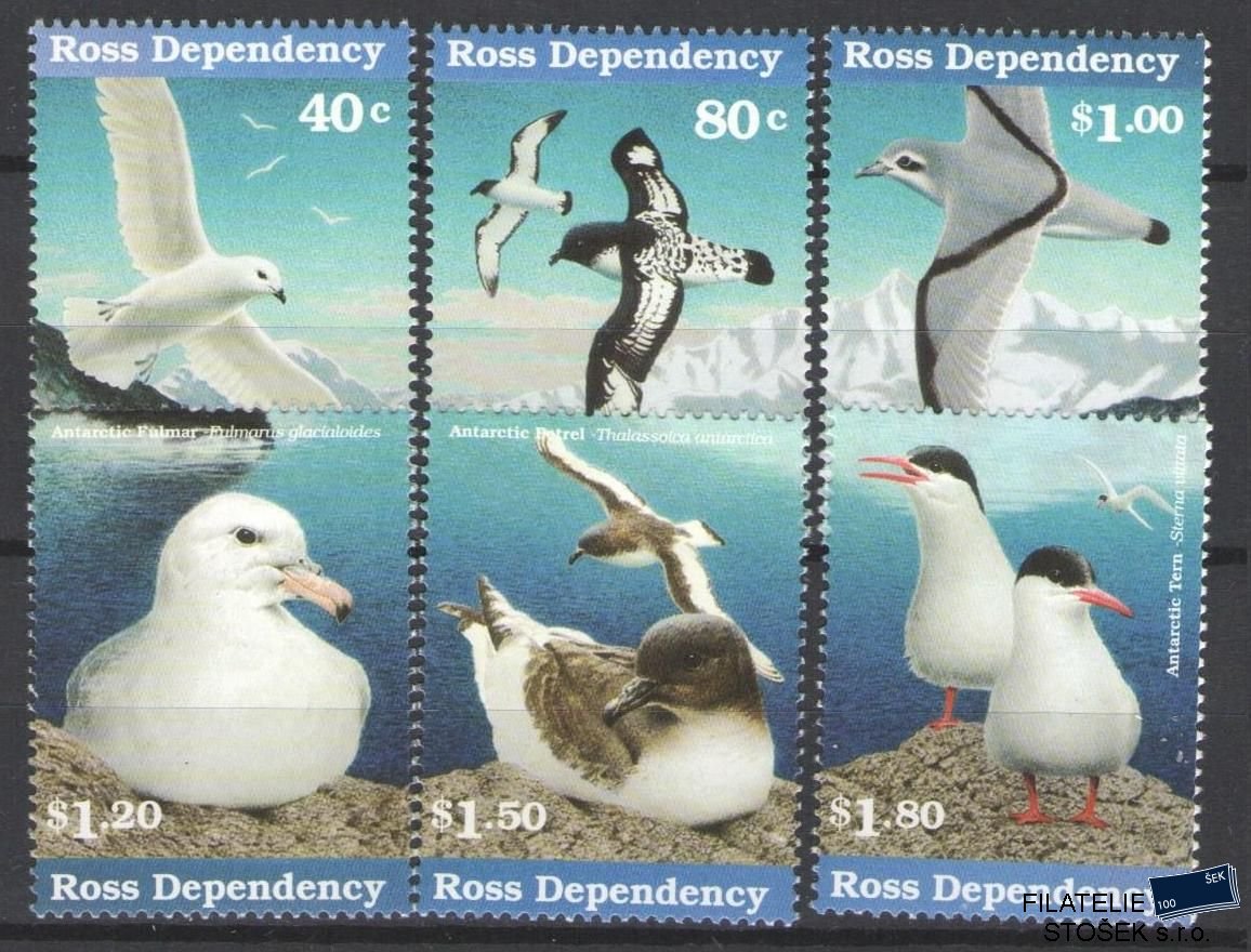 Ross Dependency známky Mi 44-49