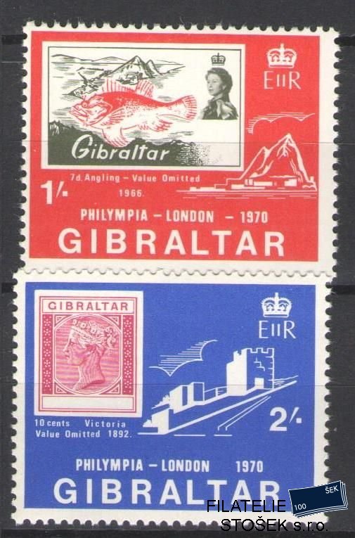 Gibraltar známky Mi 241-42