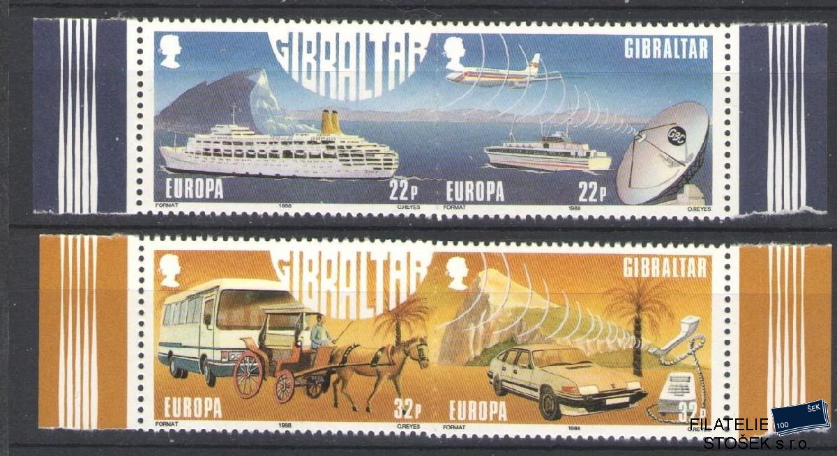 Gibraltar známky Mi 544-47