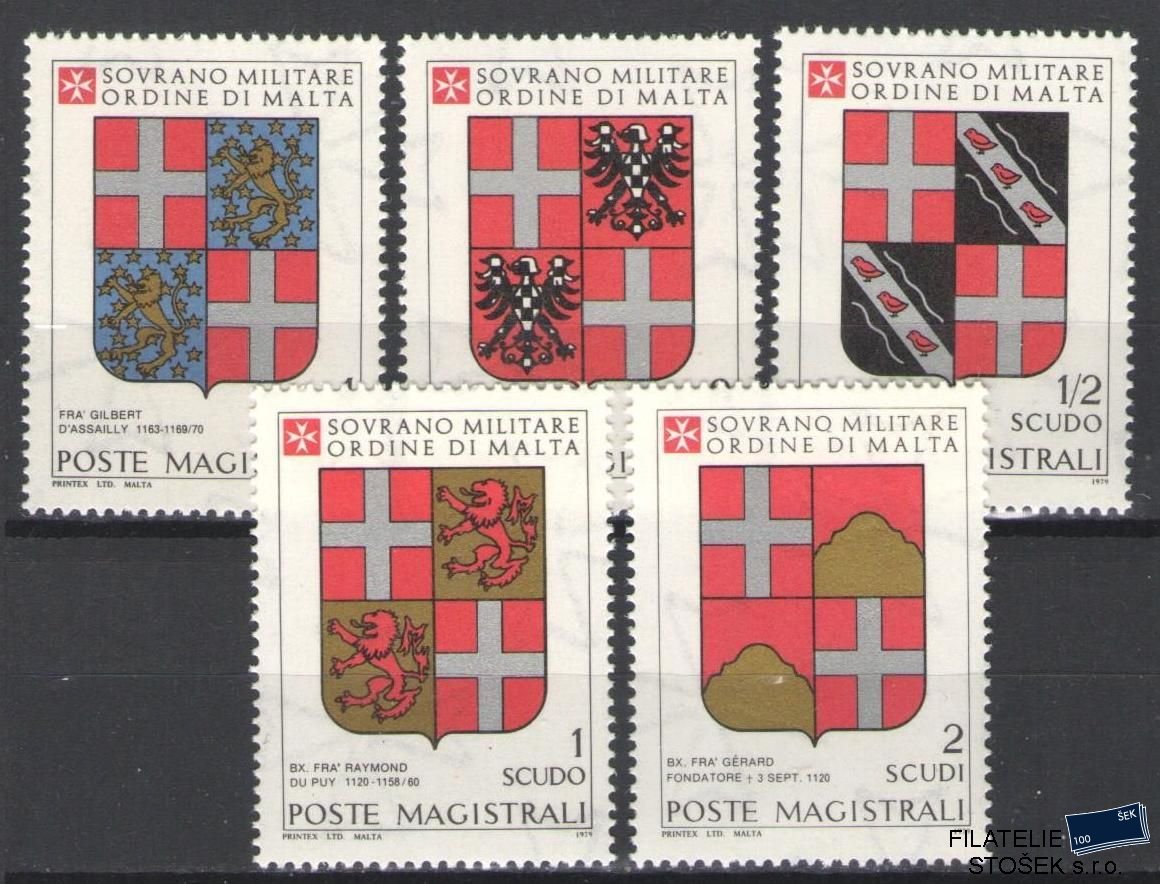 Řád Maltézských rytířů známky Sassone 156-60