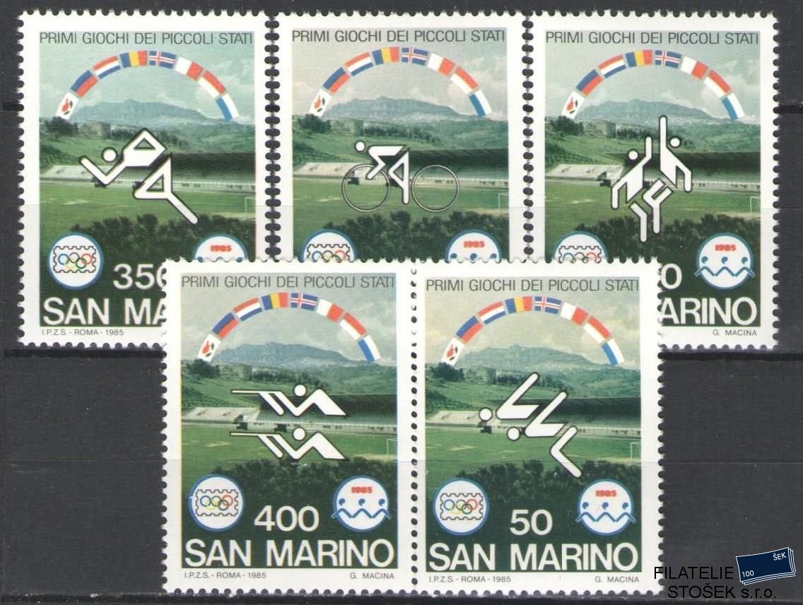 San Marino známky Mi 1316-20