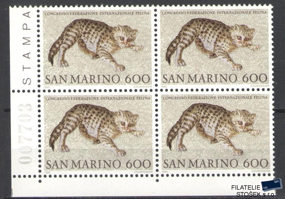 San Marino známky Mi 1331 4 Blok