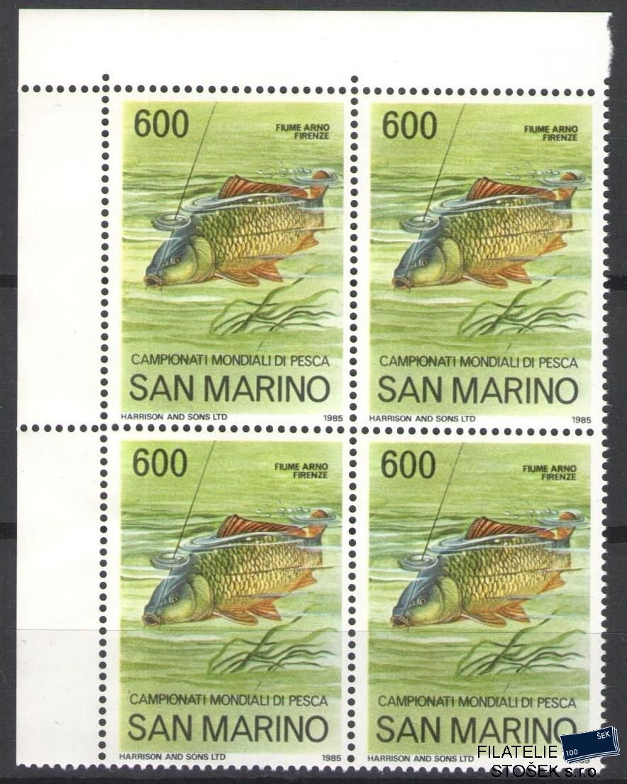San Marino známky Mi 1328 4 Blok