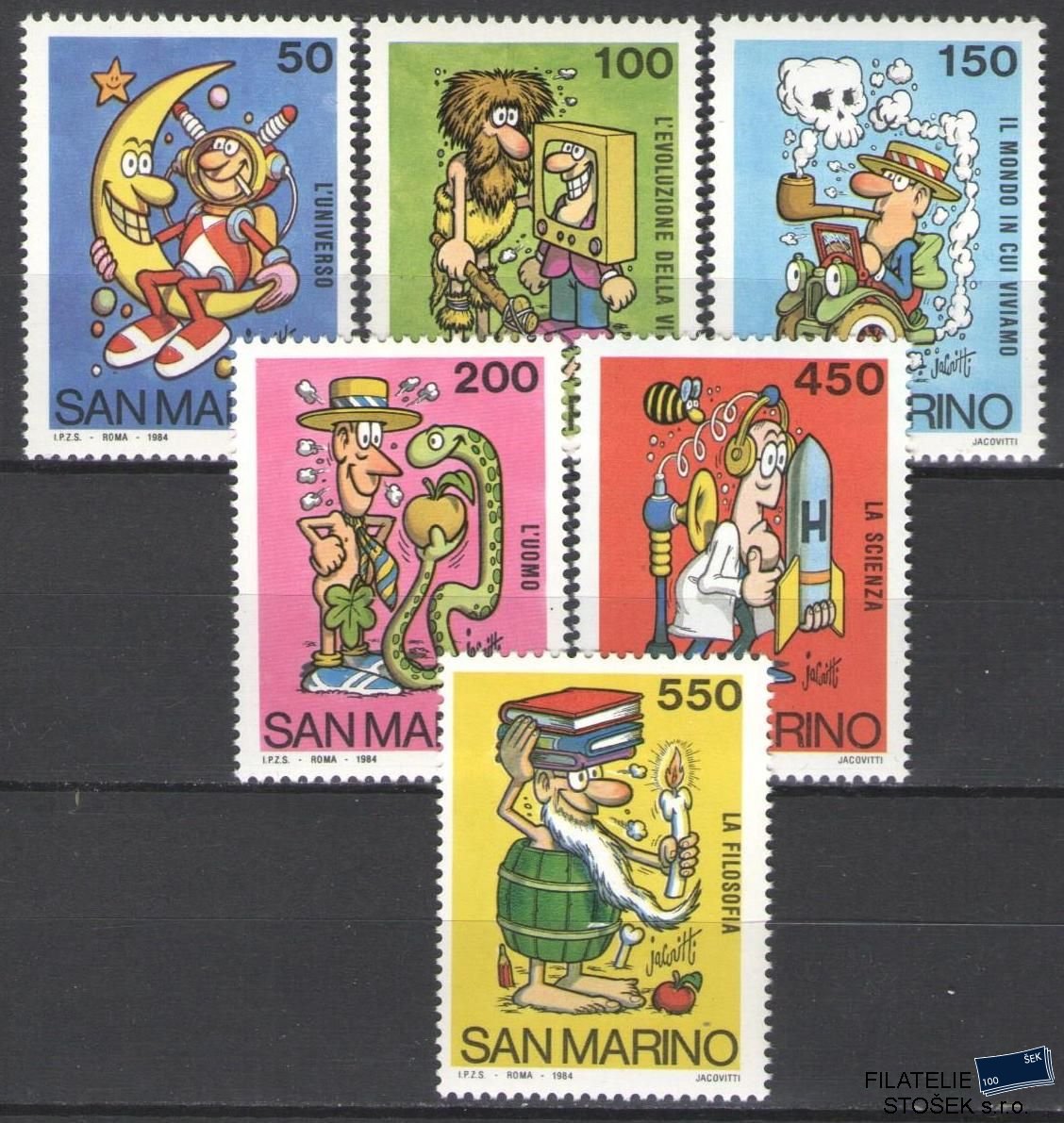 San Marino známky Mi 1304-9