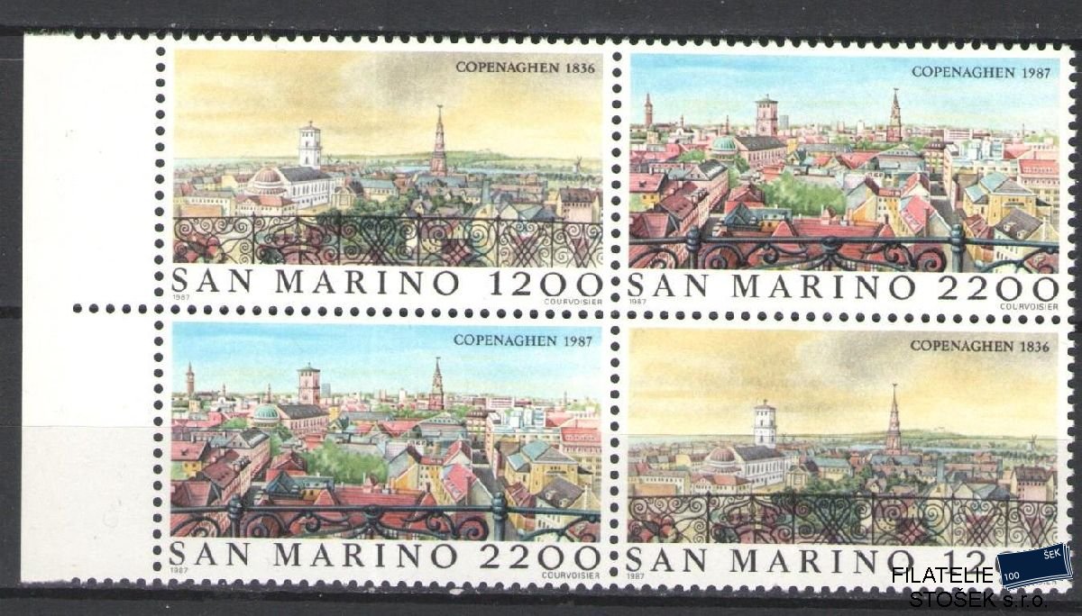 San Marino známky Mi 1375-76 Spojka