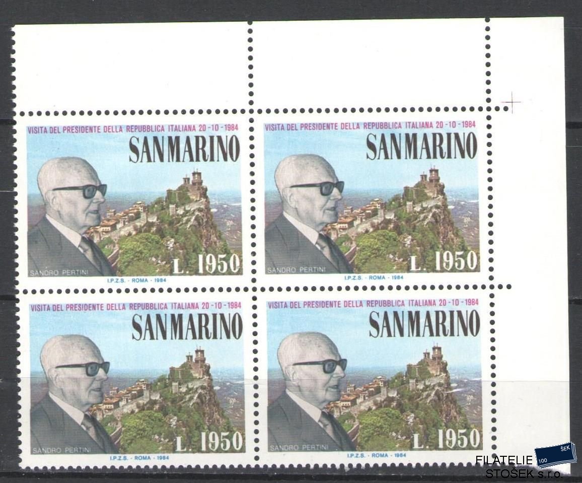 San Marino známky Mi 1303 4 Blok