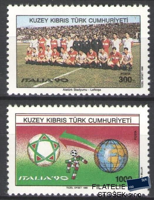 Turecký Kypr známky Mi 279-80