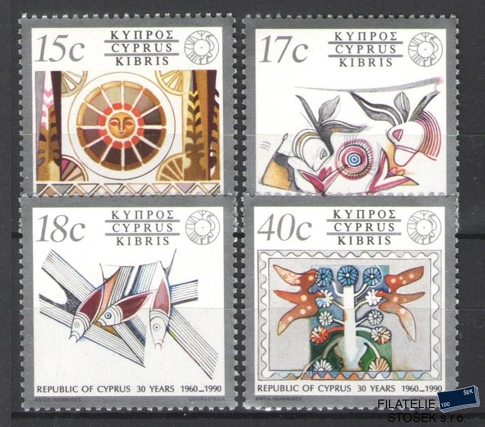 Kypr známky Mi 754-57
