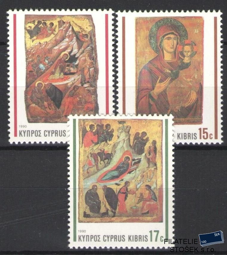 Kypr známky Mi 764-66