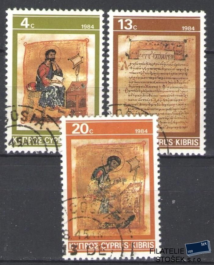 Kypr známky Mi 623-25