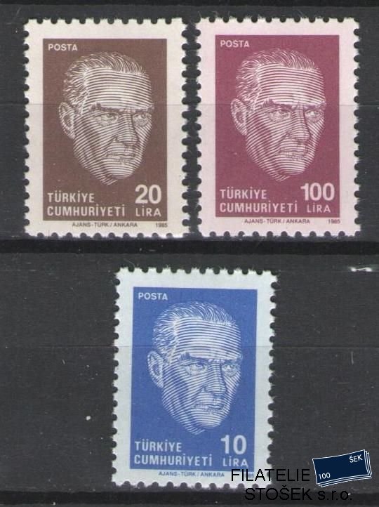 Turecko známky Mi 2732-34