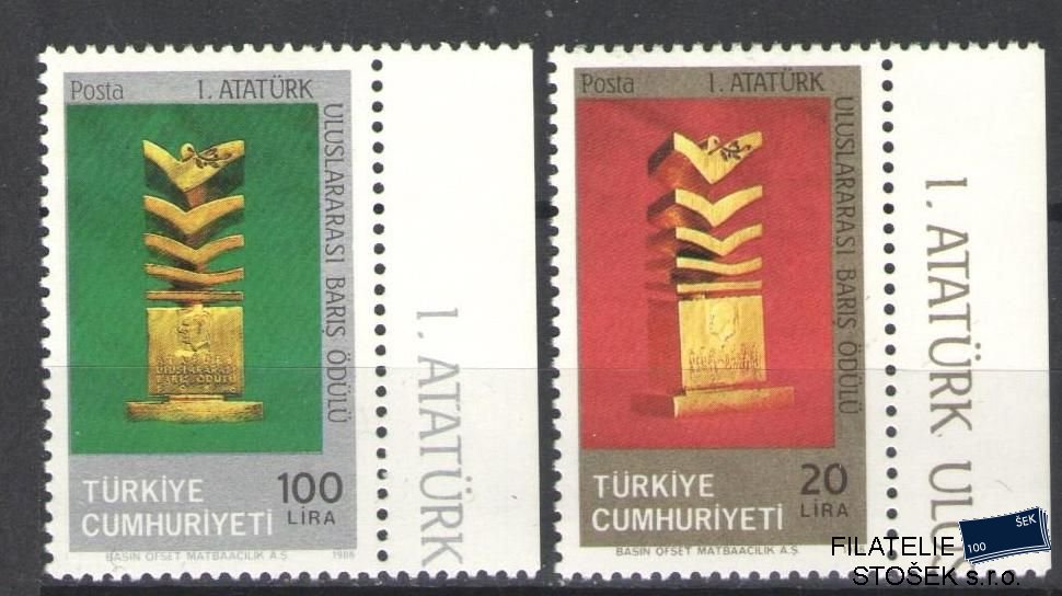 Turecko známky Mi 2740-41