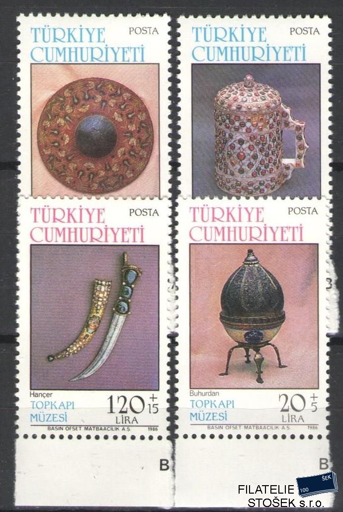 Turecko známky Mi 2742-45